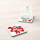 Dessous-de-verre LE GROS PUM PUI décollé en langue thaï (Côté Droit)