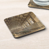 Dessous-de-verre Le Hall de l'université de trinité, Cambridge, de (Côté gauche)