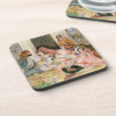 Dessous-de-verre Le Harem, vers 1850 (Côté gauche)