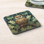 Dessous-de-verre Le hibou sur un chêne (Côté gauche)