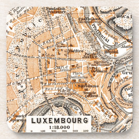 Dessous-de-verre Le Luxembourg (Devant)