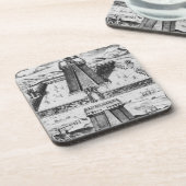 Dessous-de-verre Le maire de Templo chez Tenochtitlan (Côté gauche)