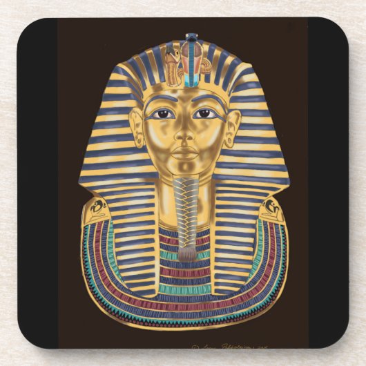 Dessous-de-verre Le masque d'or de Tutankhamon (Devant)