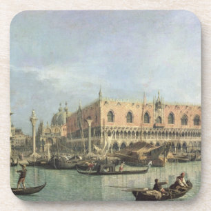 Dessous-de-verre Le Molo et le Piazzetta San Marco, Venise (huile