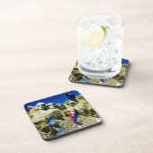 Dessous-de-verre Le Mont Rushmore De la Salle des Etats Abstrait (Côté Droit)