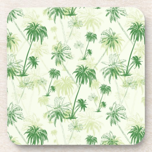 Dessous-de-verre Le Motif Green Palm Tree (Devant)