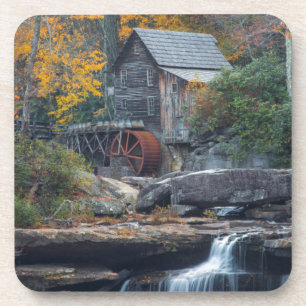 Dessous-de-verre Le moulin historique sur Glade Creek
