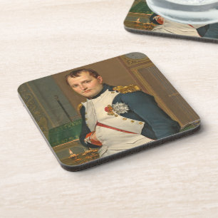 Dessous-de-verre Le napoléon d'empereur dans son étude chez le