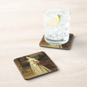 Dessous-de-verre Le panier de rose (huile sur le panneau) (Côté Droit)