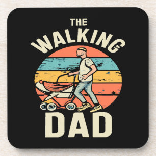 Dessous-de-verre le papa qui marche