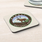 Dessous-de-verre Le Parc national de Denali (Côté gauche)