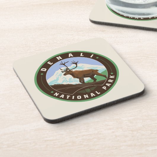 Dessous-de-verre Le Parc national de Denali (Côté gauche)