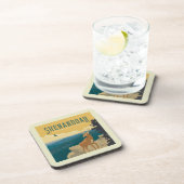 Dessous-de-verre Le Parc national de Shenandoah | Cerf (Côté Droit)