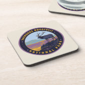 Dessous-de-verre Le Parc national de Theodore Roosevelt (Côté gauche)