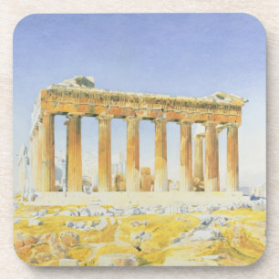 Dessous-de-verre Le parthenon, c.1834 (la semaine au-dessus du