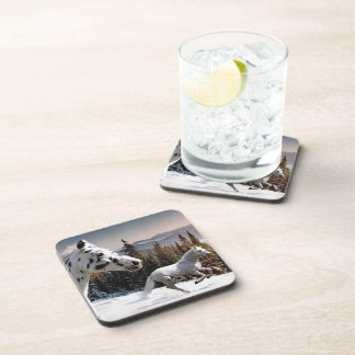 Dessous-de-verre Le pays des merveilles d'hiver