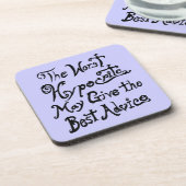 Dessous-de-verre Le pire hypocrite (Côté gauche)