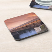 Dessous-de-verre Le plus long pont couvert des États-Unis (Côté gauche)