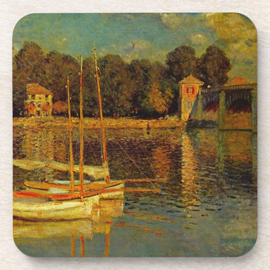 Dessous-de-verre Le Pont à Argenteuil par Claude Monet (Devant)