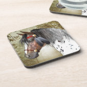 Dessous-de-verre Le ponton indien (Côté gauche)