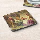 Dessous-de-verre Le potier, 1876 (huile sur la toile) (Côté gauche)