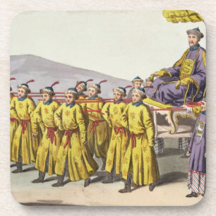 Dessous-de-verre Le poumon de Ch'ien d'empereur a porté dedans