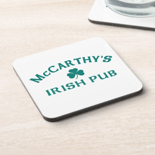 Dessous-de-verre Le pub irlandais de McCarthy (Côté gauche)