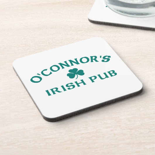 Dessous-de-verre Le pub irlandais d'O'Connor (Côté gauche)