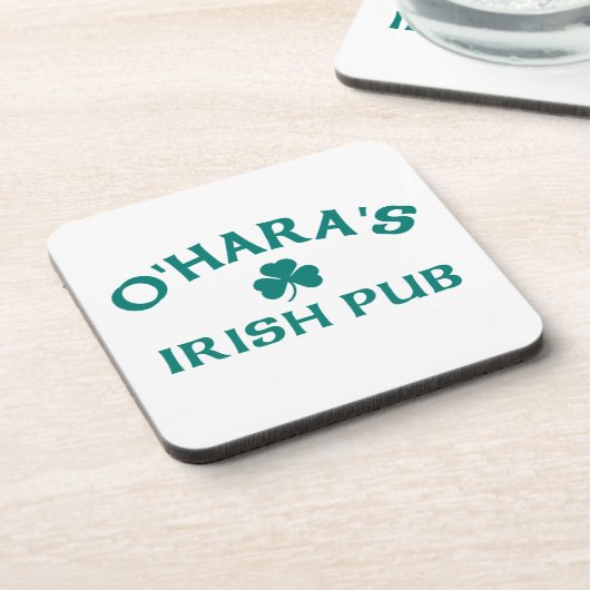 Dessous-de-verre Le pub irlandais d'O'Hara (Côté gauche)