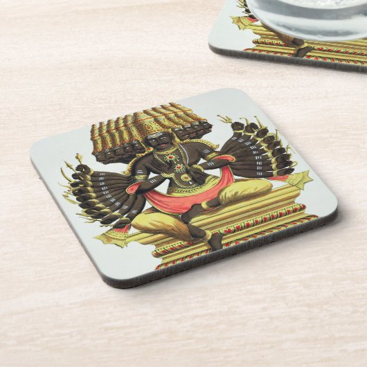 Dessous-de-verre Le Ravana géant (litho de couleur) (Côté gauche)