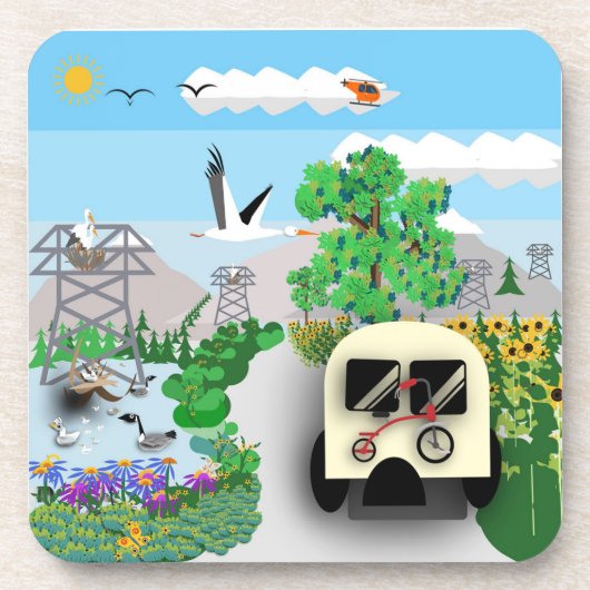 Dessous-de-verre Le Road Tour (Devant)