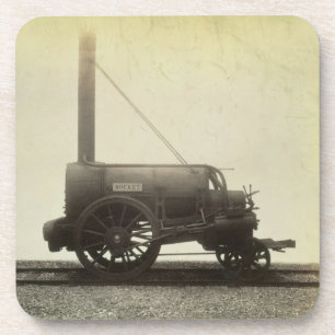 Dessous-de-verre Le "Rocket" a conçu par George Stephenson (1781-1