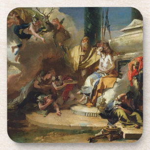 Dessous-de-verre Le sacrifice d'Iphigenia