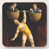 Dessous-de-verre Le Sandow Eugen Sandow Vaudeville Weightlifter (Devant)