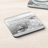 Dessous-de-verre Le Seigneur préservera votre sortie (Côté gauche)