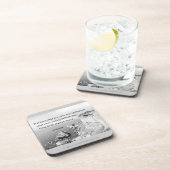 Dessous-de-verre Le Seigneur préservera votre sortie (Côté Droit)