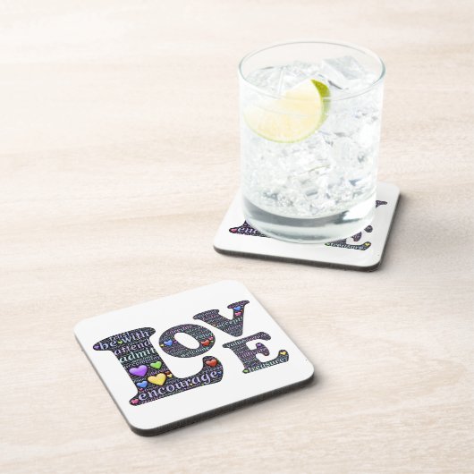 Dessous-de-verre Le sens de l'amour (Côté Droit)