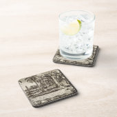 Dessous-de-verre Le serpent en pierre, de "Chine a illustré" par (Côté Droit)