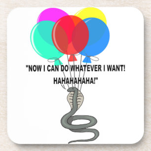 Dessous-de-verre Le serpent volant