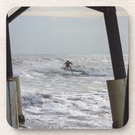 Dessous-de-verre Le surf de cacao (Devant)
