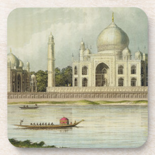 Dessous-de-verre Le Taj Mahal, tombe de l'empereur Shah Jehan et