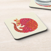 Dessous-de-verre Le tatou ethnique (Côté gauche)