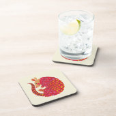 Dessous-de-verre Le tatou ethnique (Côté Droit)