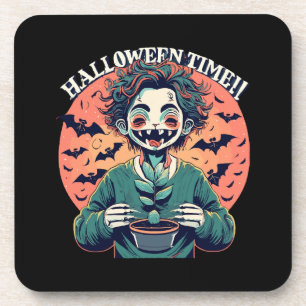Dessous-de-verre Le temps d'Halloween, mais c'est en fait un moment
