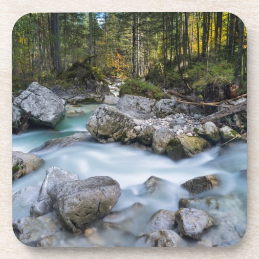 Dessous-de-verre Le torrent Ramsauer Ache (Devant)