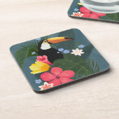 Dessous-de-verre Le Toucan tropical en pleine nature (Côté gauche)