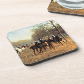 Dessous-de-verre Le tour de matin, rangée putréfiée, Hyde Park, (Côté gauche)