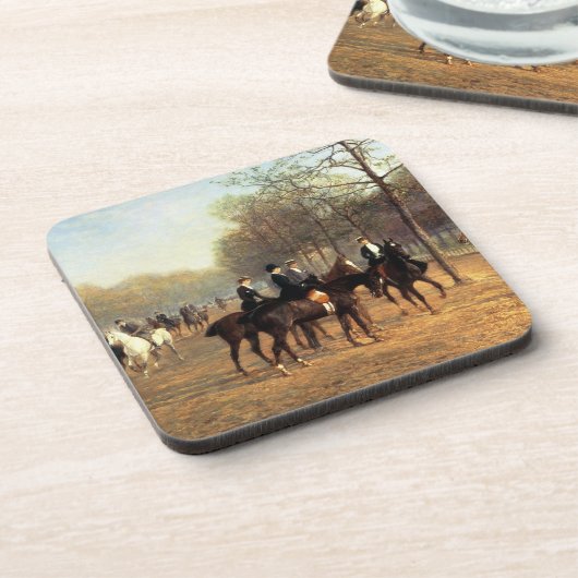 Dessous-de-verre Le tour de matin, rangée putréfiée, Hyde Park, (Côté gauche)