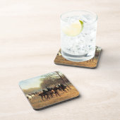 Dessous-de-verre Le tour de matin, rangée putréfiée, Hyde Park, (Côté Droit)