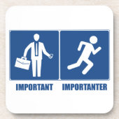 Dessous-de-verre Le Travail Est Important, L'Exécution Est Importan (Devant)